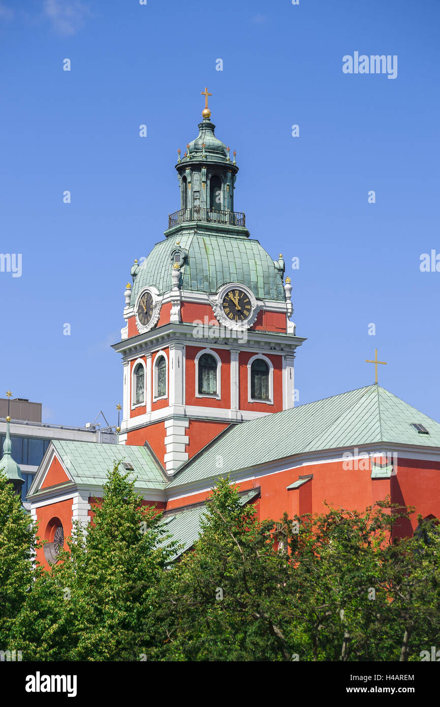 Sweden, Stockholm, Old Town, St. Jacobs church Stock Photo