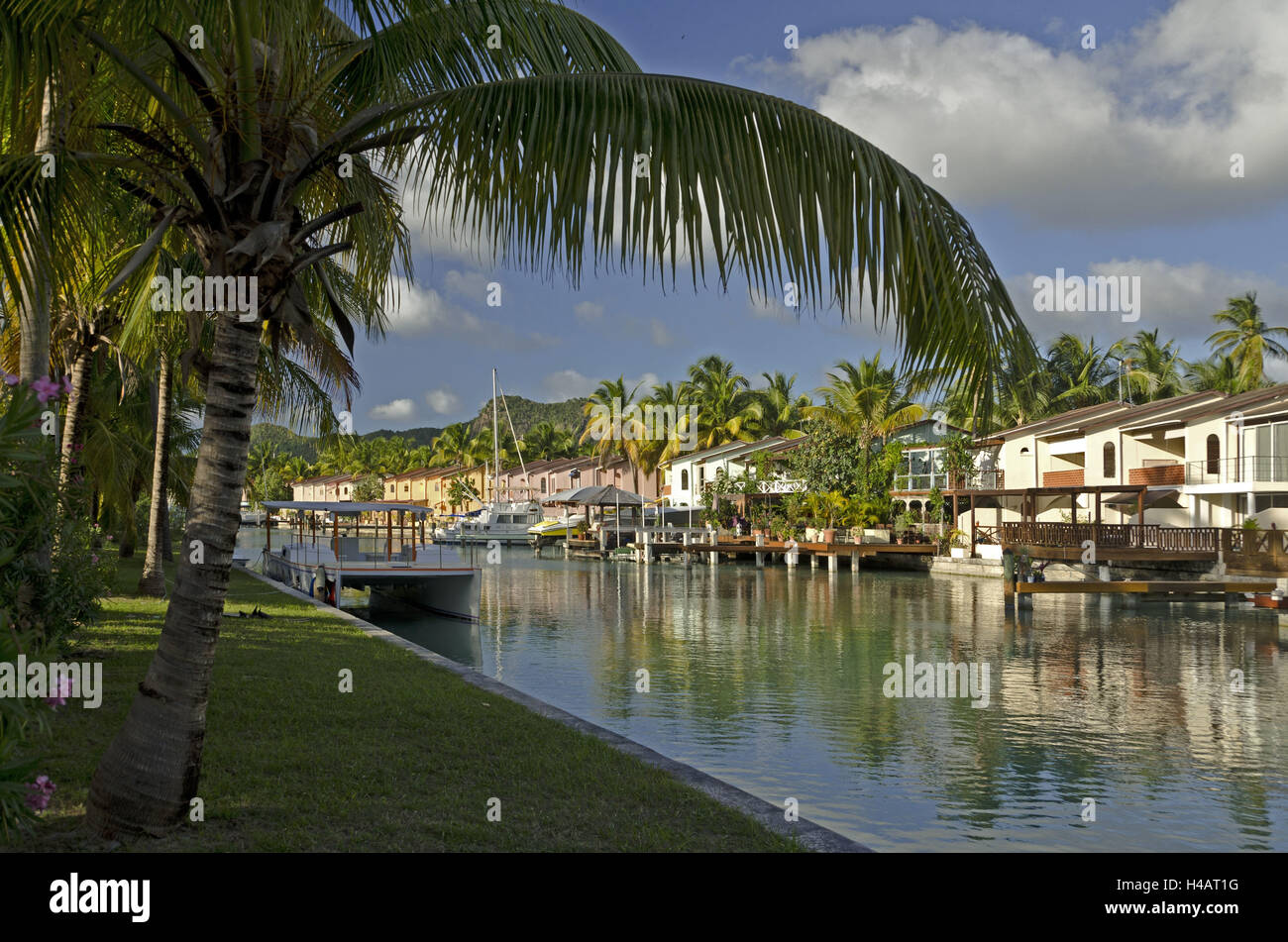 The Caribbean, Antigua, Jolly Harbour, Jolly Beach Resort Stock Photo Alamy