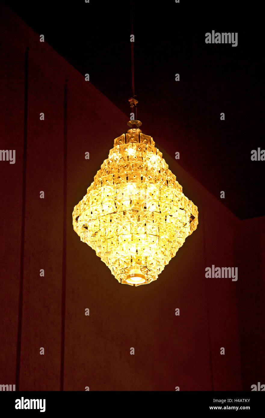 Theatre, chandelier, light Stock Photo Alamy