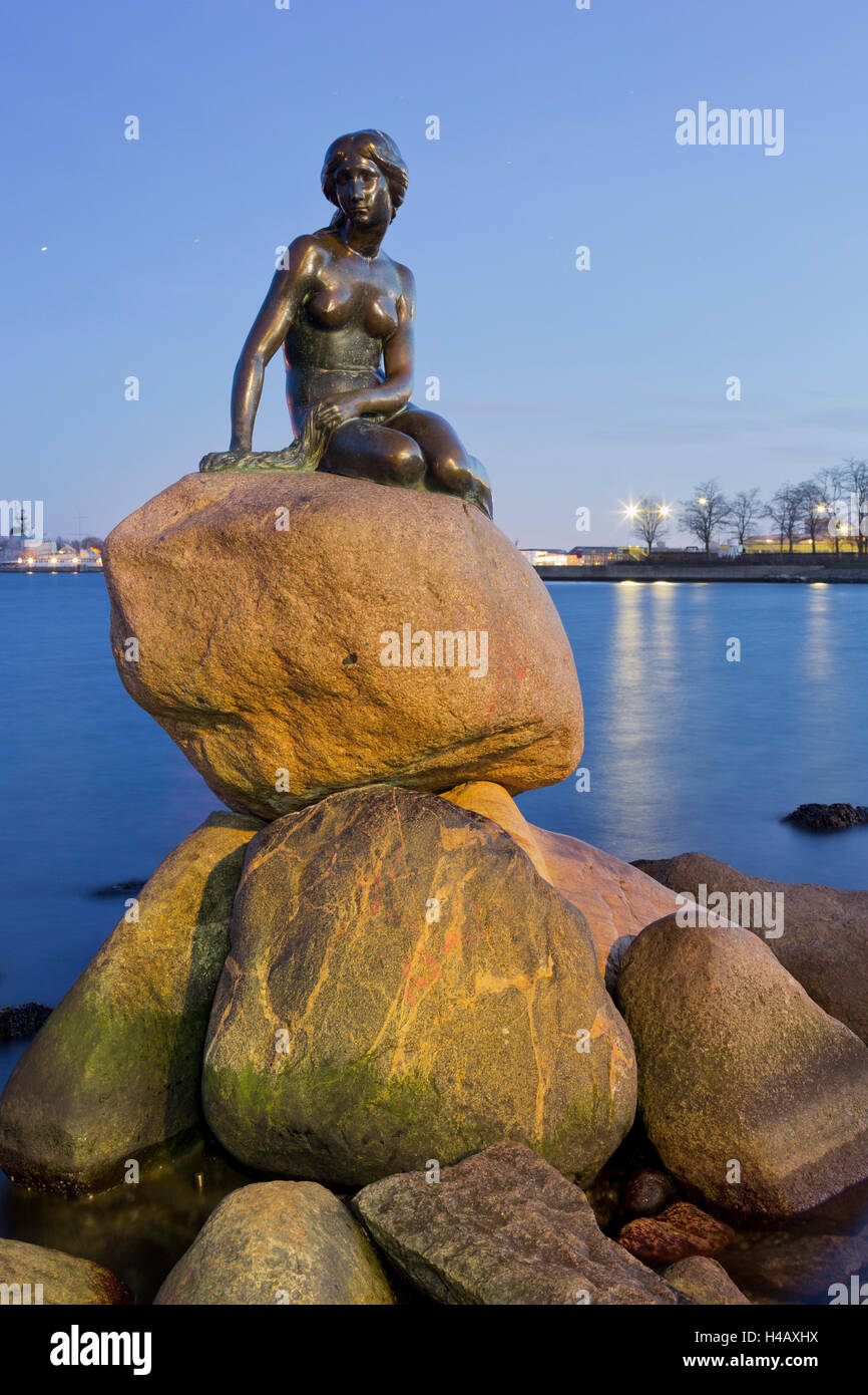 Lille Havfrue, The Little Mermaid, Copenhagen, Denmark Stock Photo