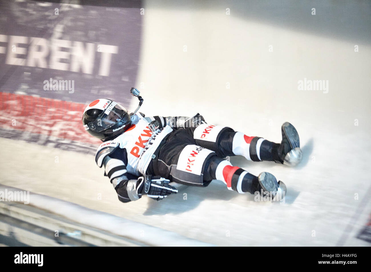 WOK, world championship, TV Total, Berg Igls, Innsbruck Stock Photo - Alamy