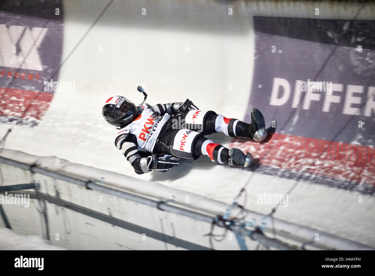 WOK, world championship, TV Total, Berg Igls, Innsbruck Stock Photo