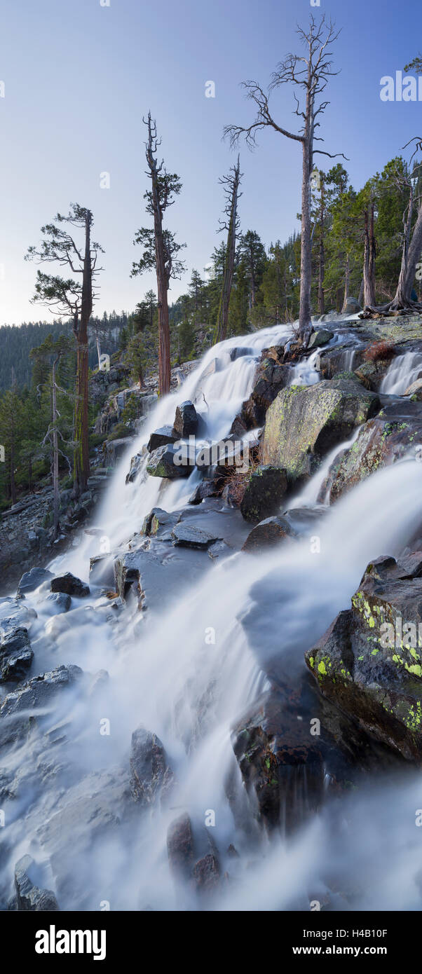 Eagle Falls, Emerald Bay, Lake Tahoe, Kalifornien, USA Stock Photo