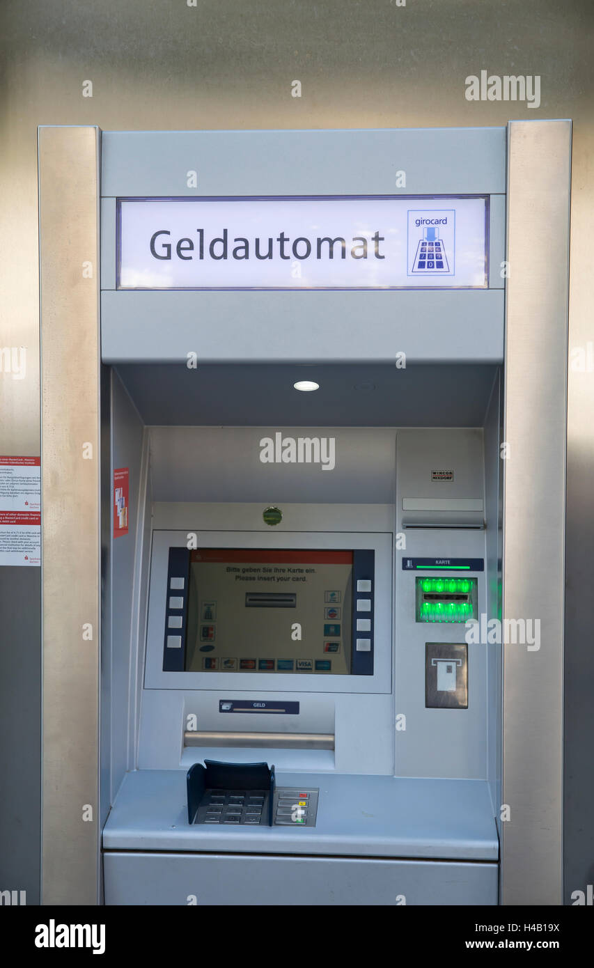 dek Interactie piloot Geldautomat In Aachen Germany Stock Photo - Alamy