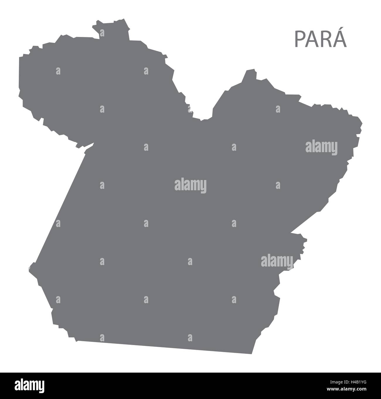 Map of para hi-res stock photography and images - Alamy