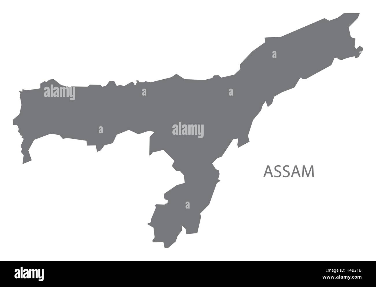 Forest map of Assam-saigonsouth.com.vn
