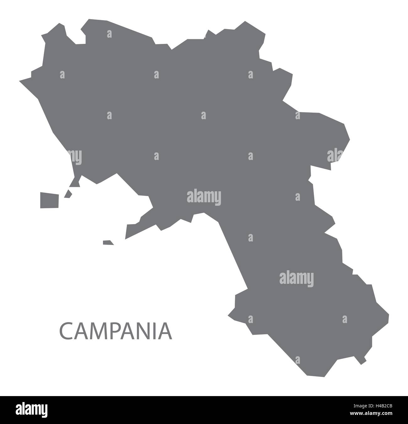 Campania region map hires stock photography and images Alamy