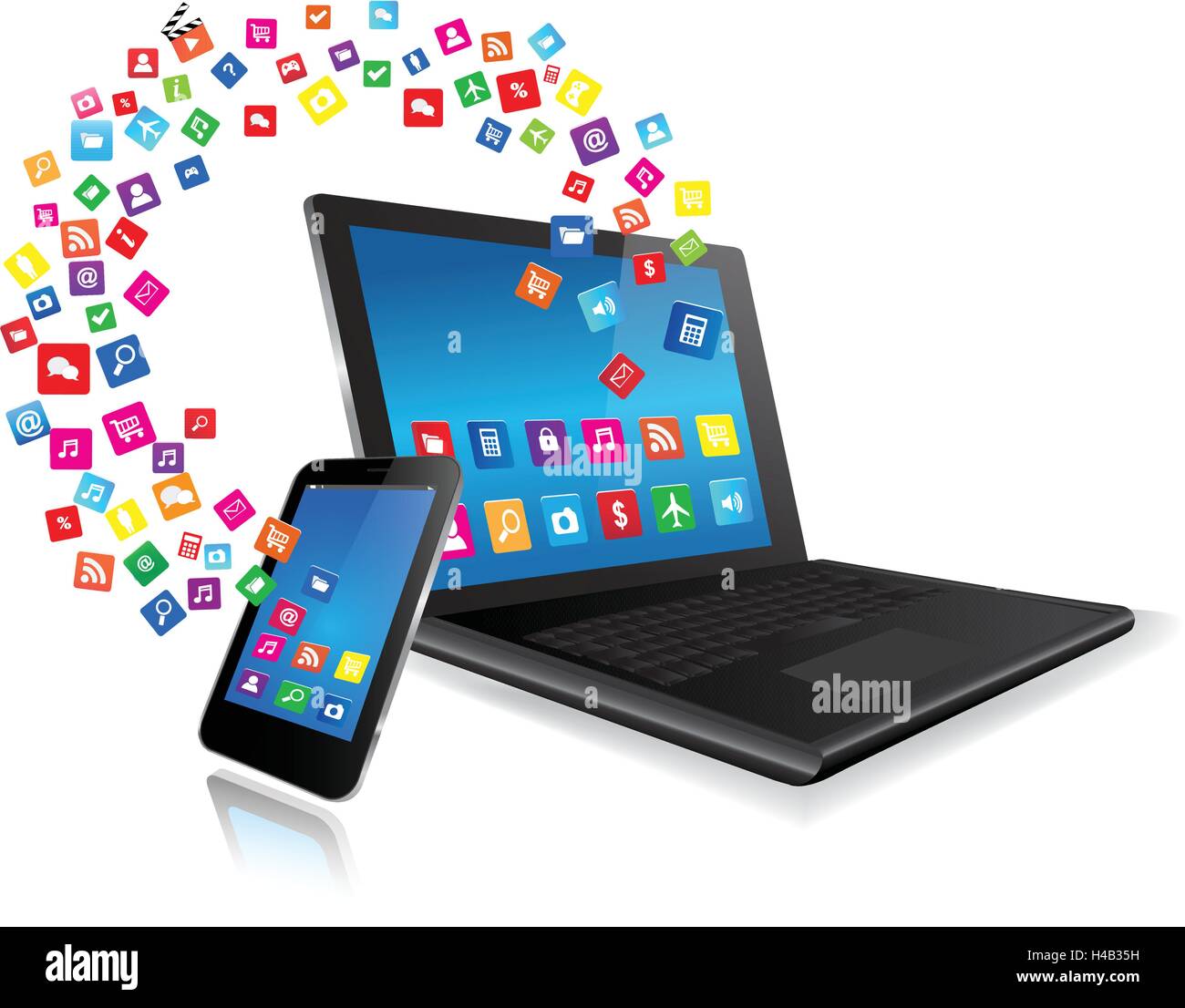 Apps coming out computer hi-res stock photography and images - Alamy