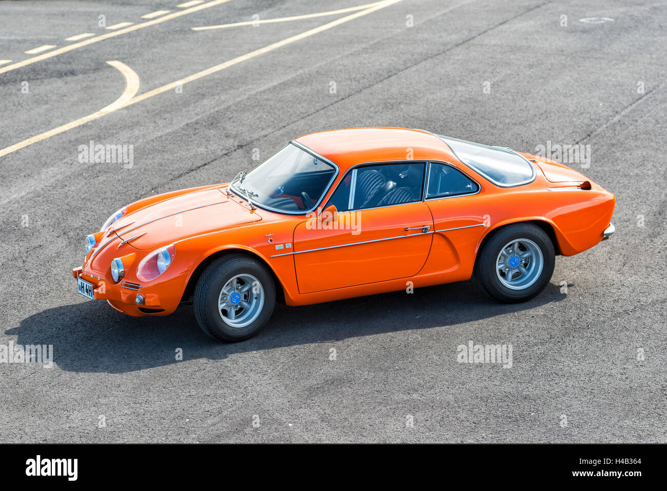Michelstadt Hesse Germany Renault Alpine A110 1300 S Orange