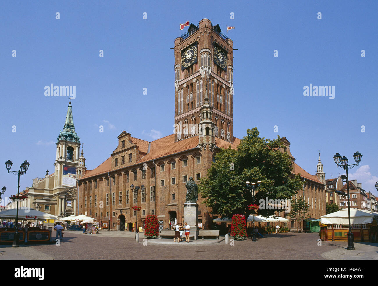 Poland, Thorn, Old Town, city hall, Kujawien Pomerania, town, place