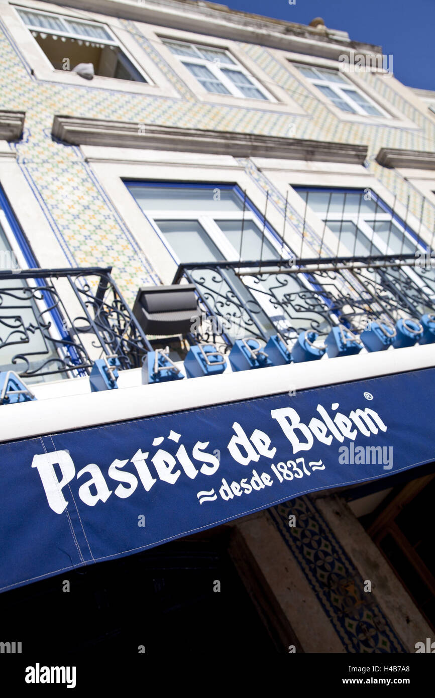 Portugal, Lisbon, Belem, Antiga Casa dos Pasteis de Belem, shop