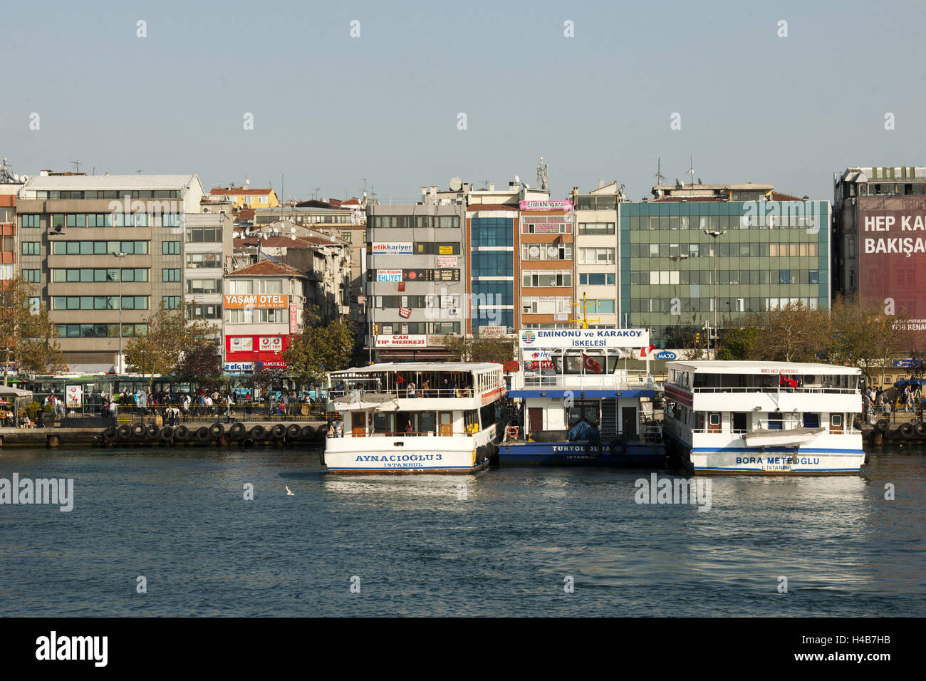 Turkey Istanbul Kadik y Ferry Port Stock Photo Alamy