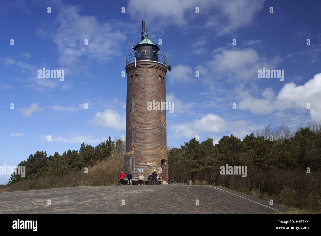 Germany, Schleswig - Holstein, piece Peter Ording, lighthouse piece Peter Böhl, Stock Photo