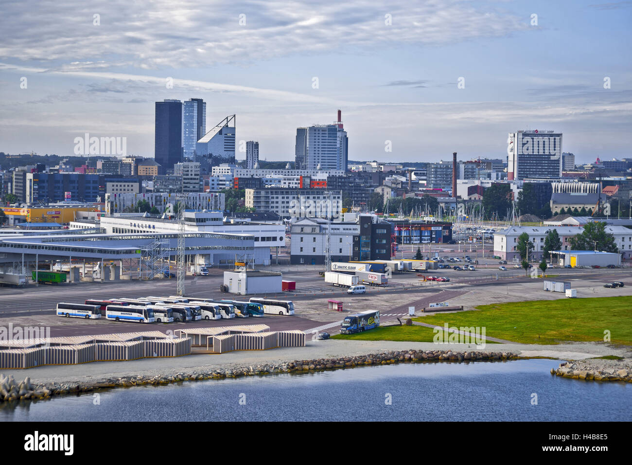 Estonia, Tallinn, town view Stock Photo