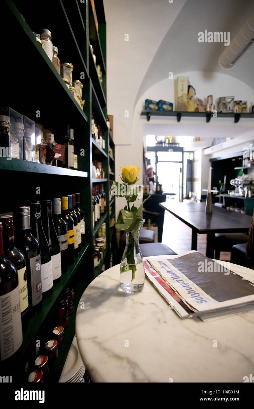 Salzburg, delicatessen shop 'Die Geheime Specerey', interior view, Stock Photo