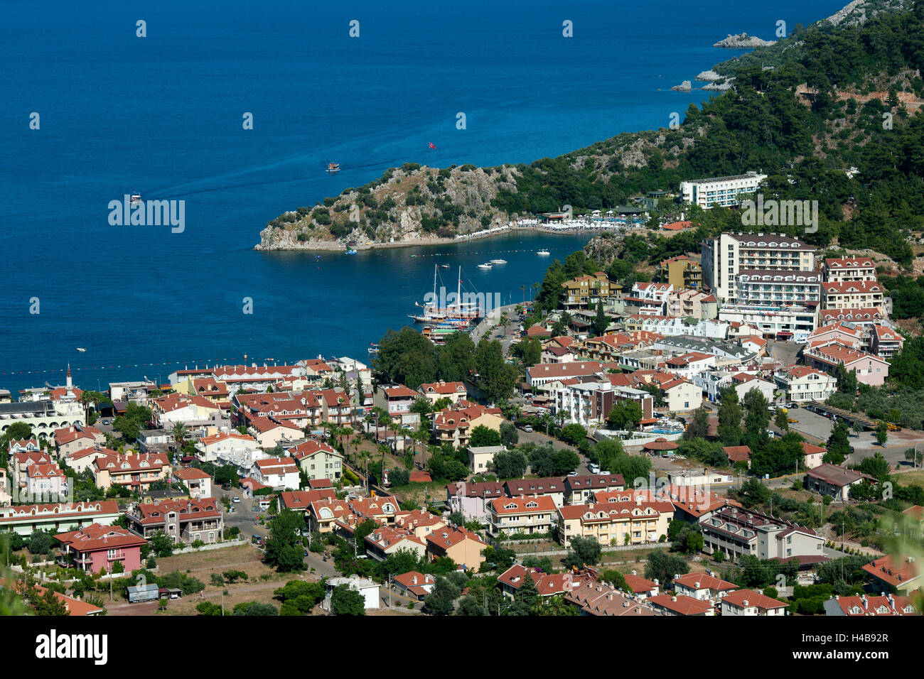 Turkey, province of Mugla, Bozburun peninsula, Turunc Stock Photo