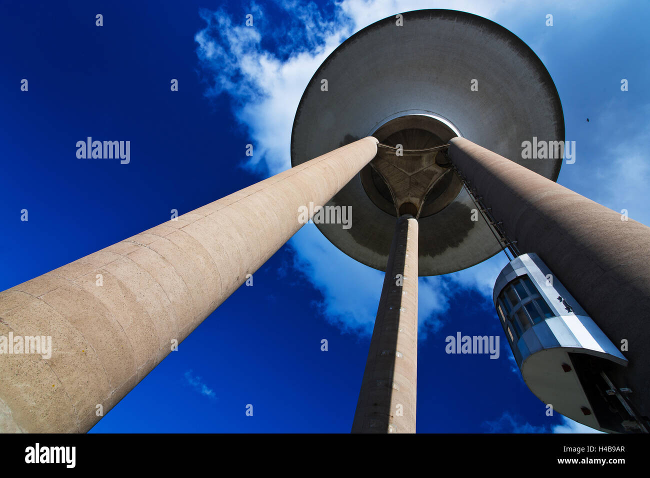 Stronghold, water tower, Landskrona, Scania, South of Sweden Stock Photo
