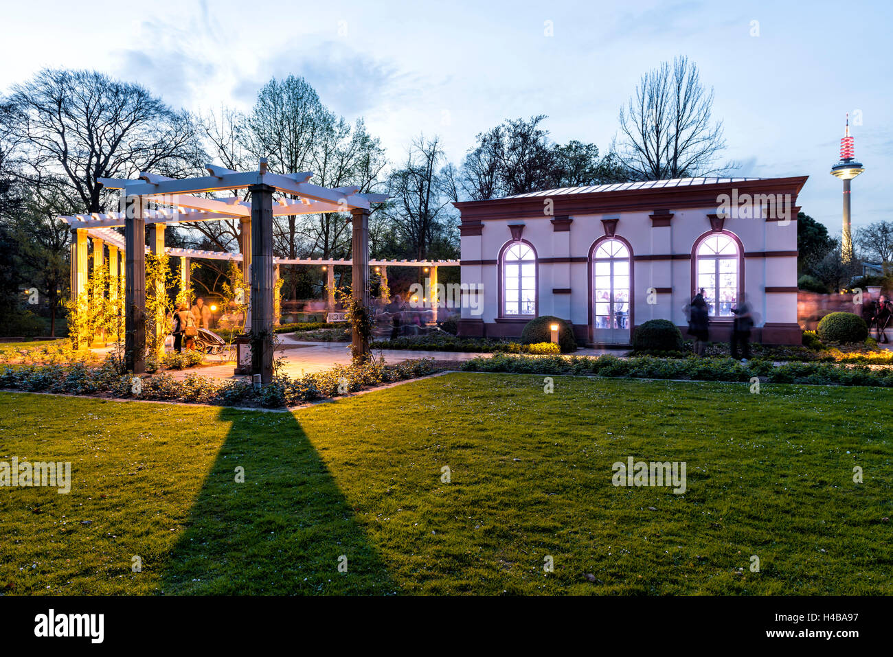Germany Hesse Frankfurt On The Main Haus Rosenbrunn In The