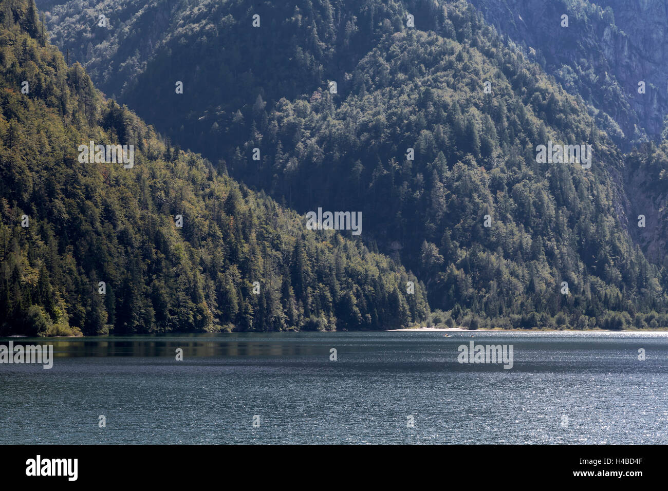 Mountain lake in the Julian Alps Stock Photo - Alamy