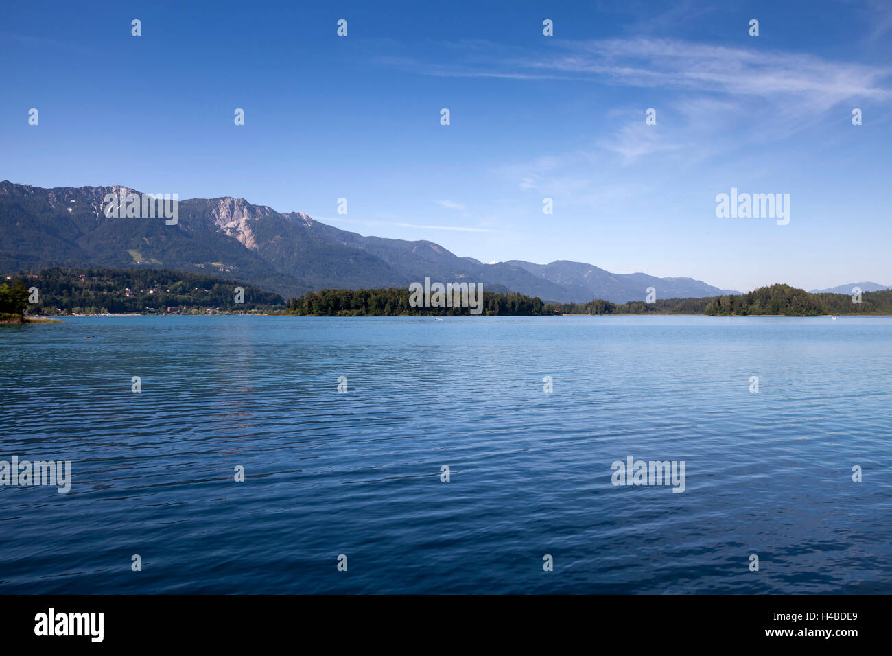 Lake in Austria Stock Photo