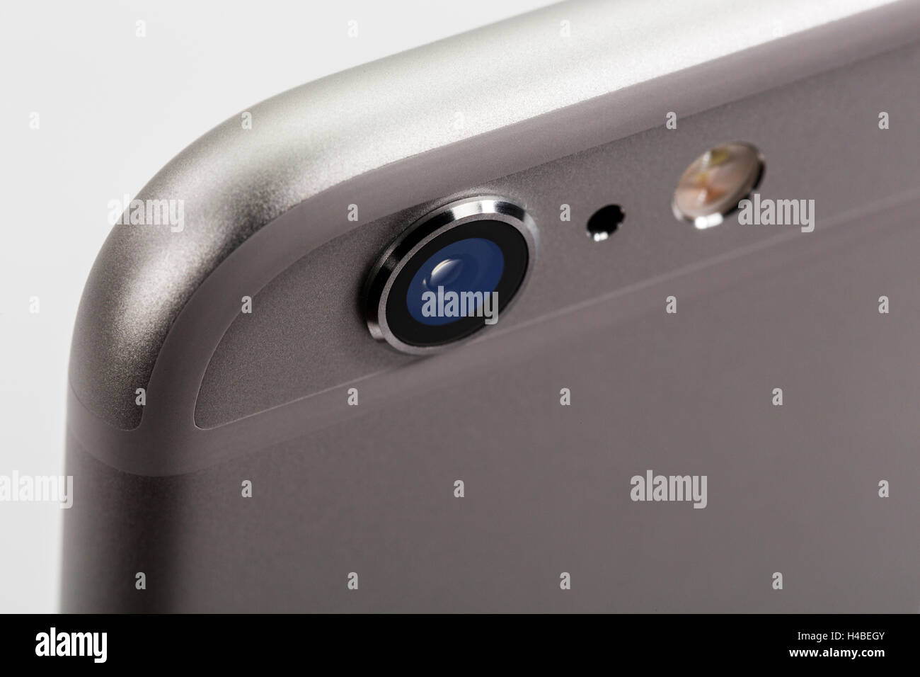 Apple iPhone 6 plus, back, camera, detail, Stock Photo