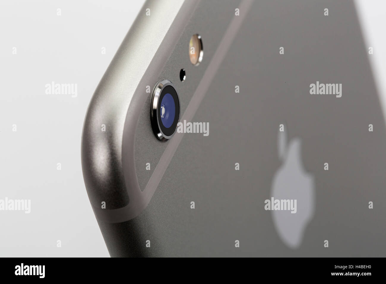Apple iPhone 6 plus, back, camera, detail, Stock Photo