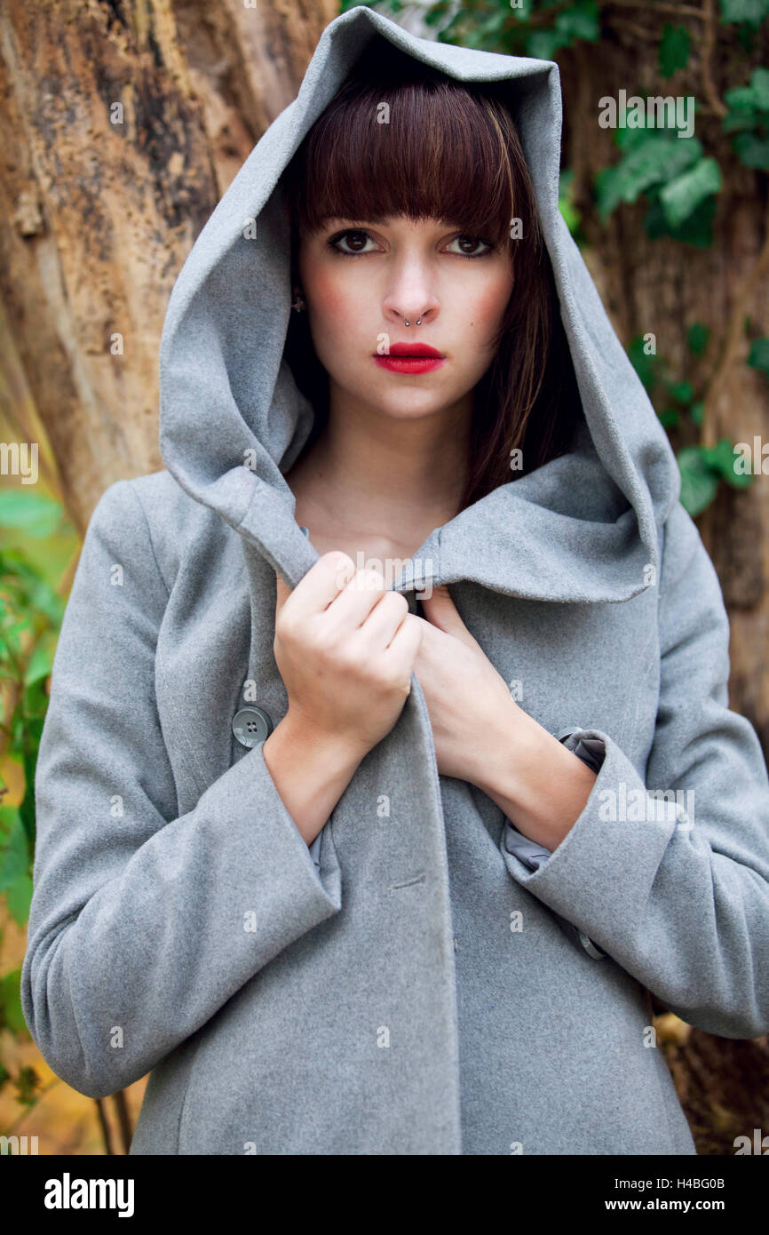 Coat hood hi-res stock photography and images - Alamy