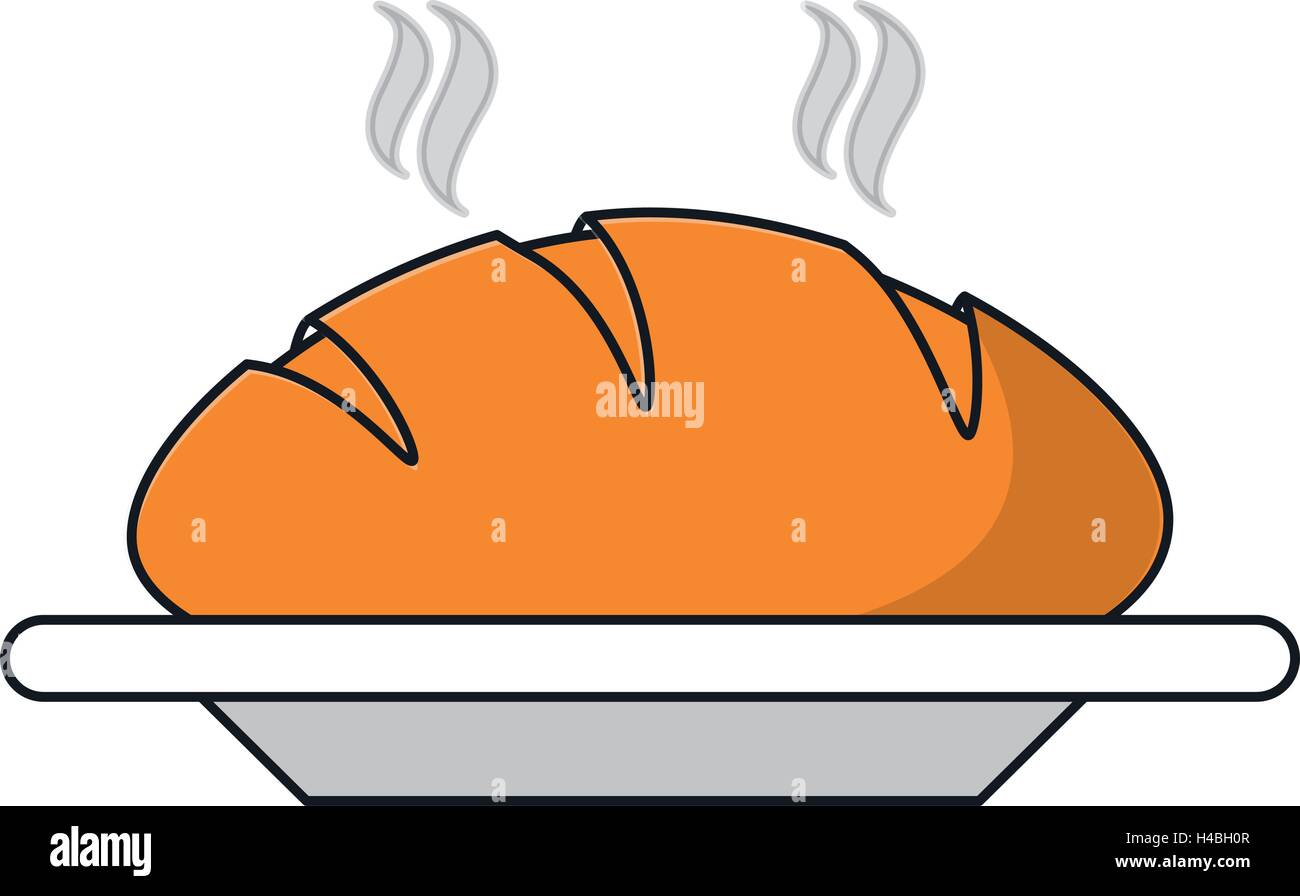 Isolated bread food design Stock Vector Image & Art - Alamy