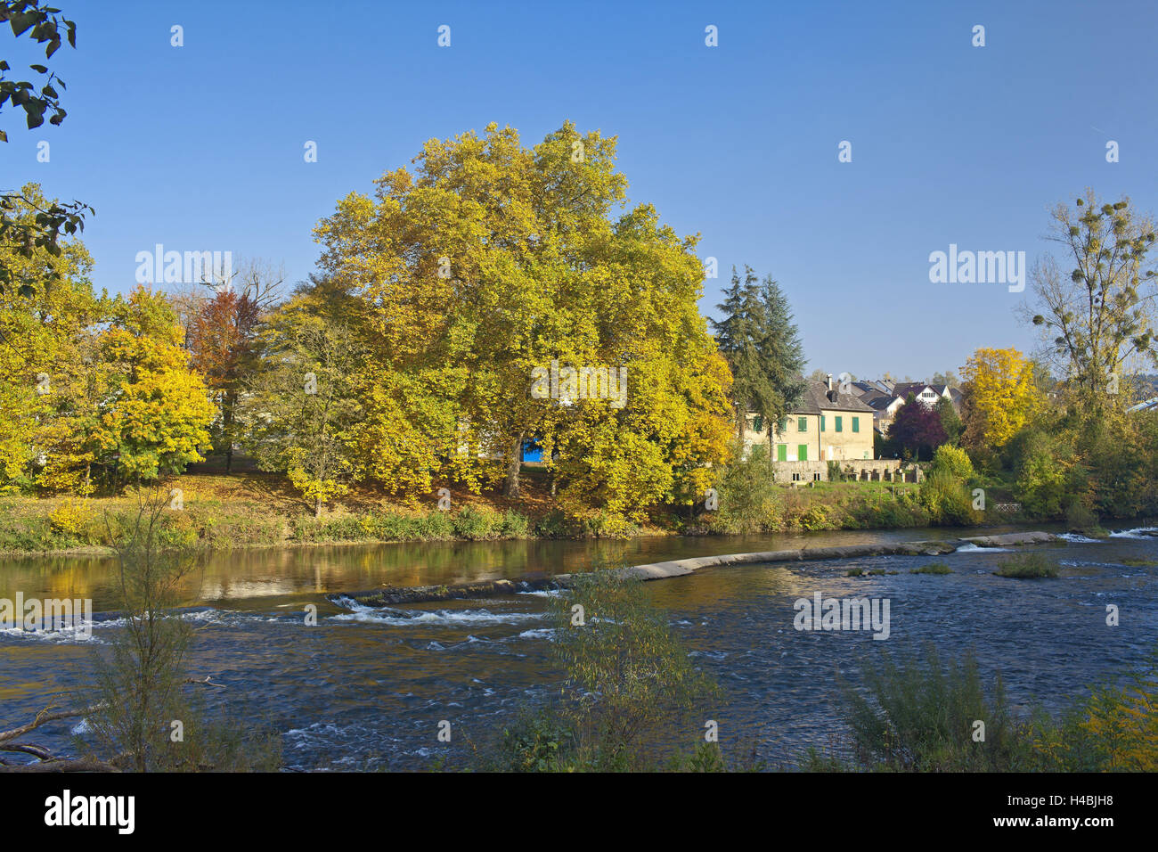 Luxembourg, flux Acidly, flux step, Stock Photo