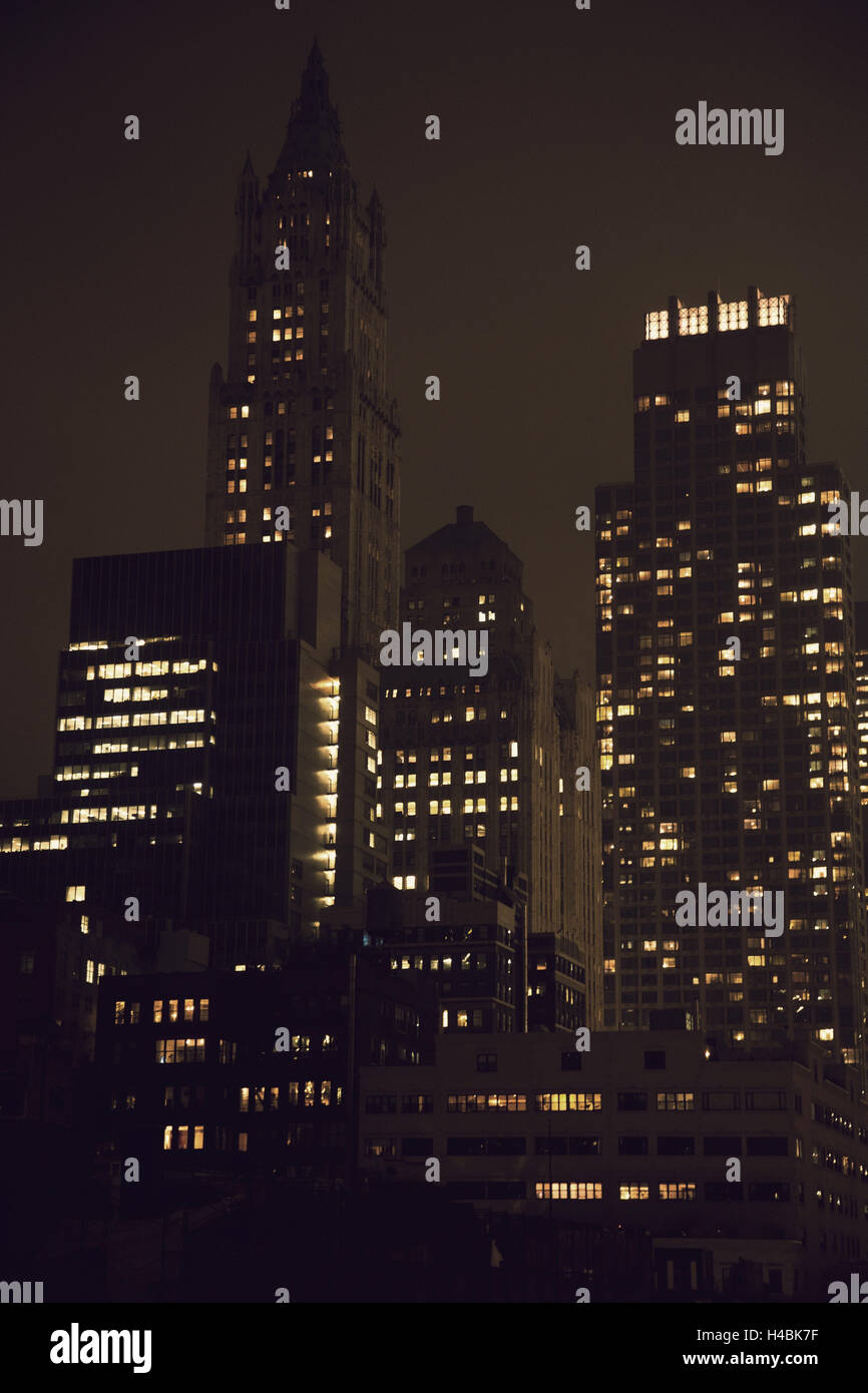 New york city holiday night hi-res stock photography and images - Alamy