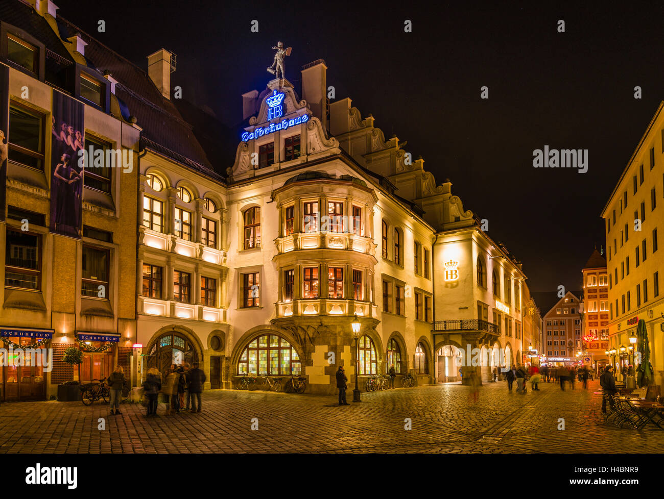 Germany, Bavaria, Upper Bavaria, Munich, Lehel, Platzl, Hofbräuhaus ...