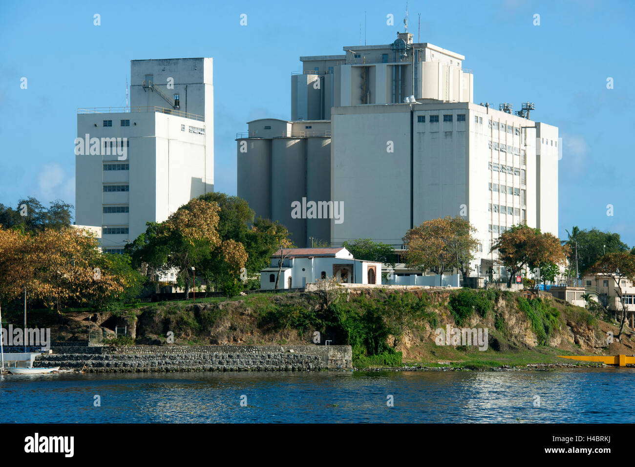 The Dominican Republic, Santo Domingo, grain mill (Molinos Dominicanos