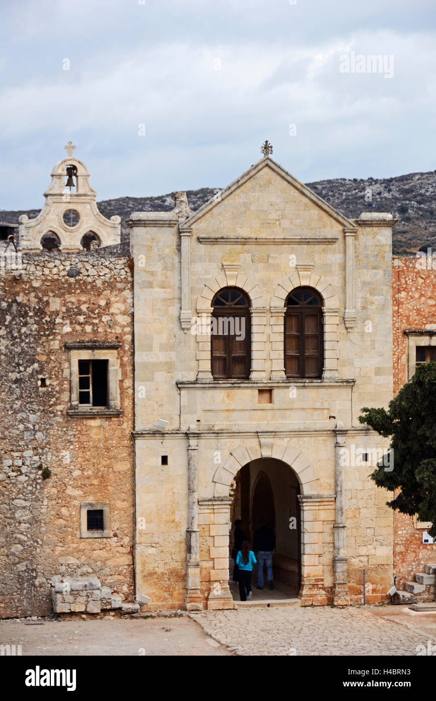 Crete, Arkadi Monastery Stock Photo