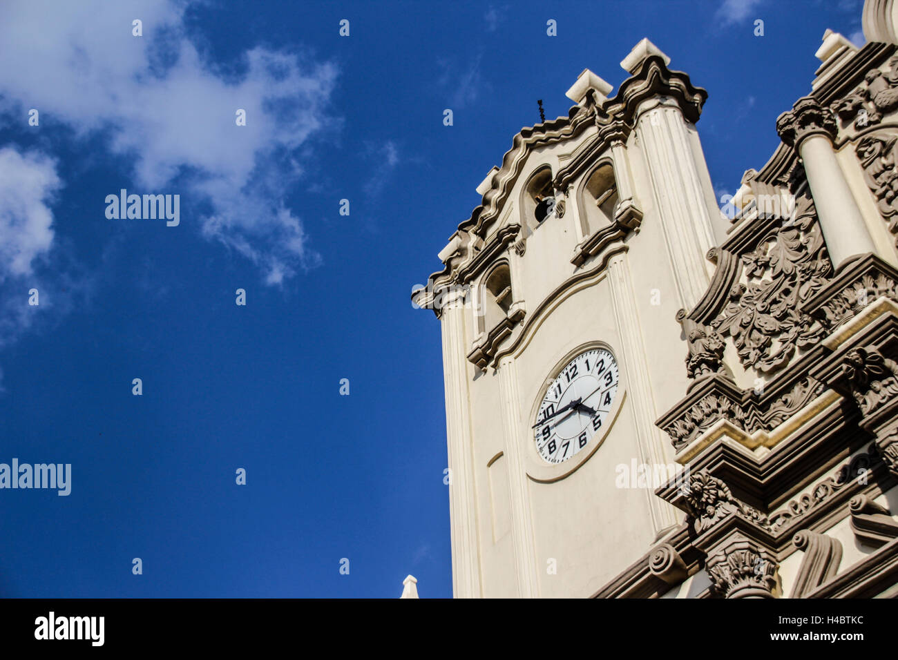 Monterrey, Nuevo Leon / Mexico - 10 10 2016: Monterrey Cathedral Stock Photo
