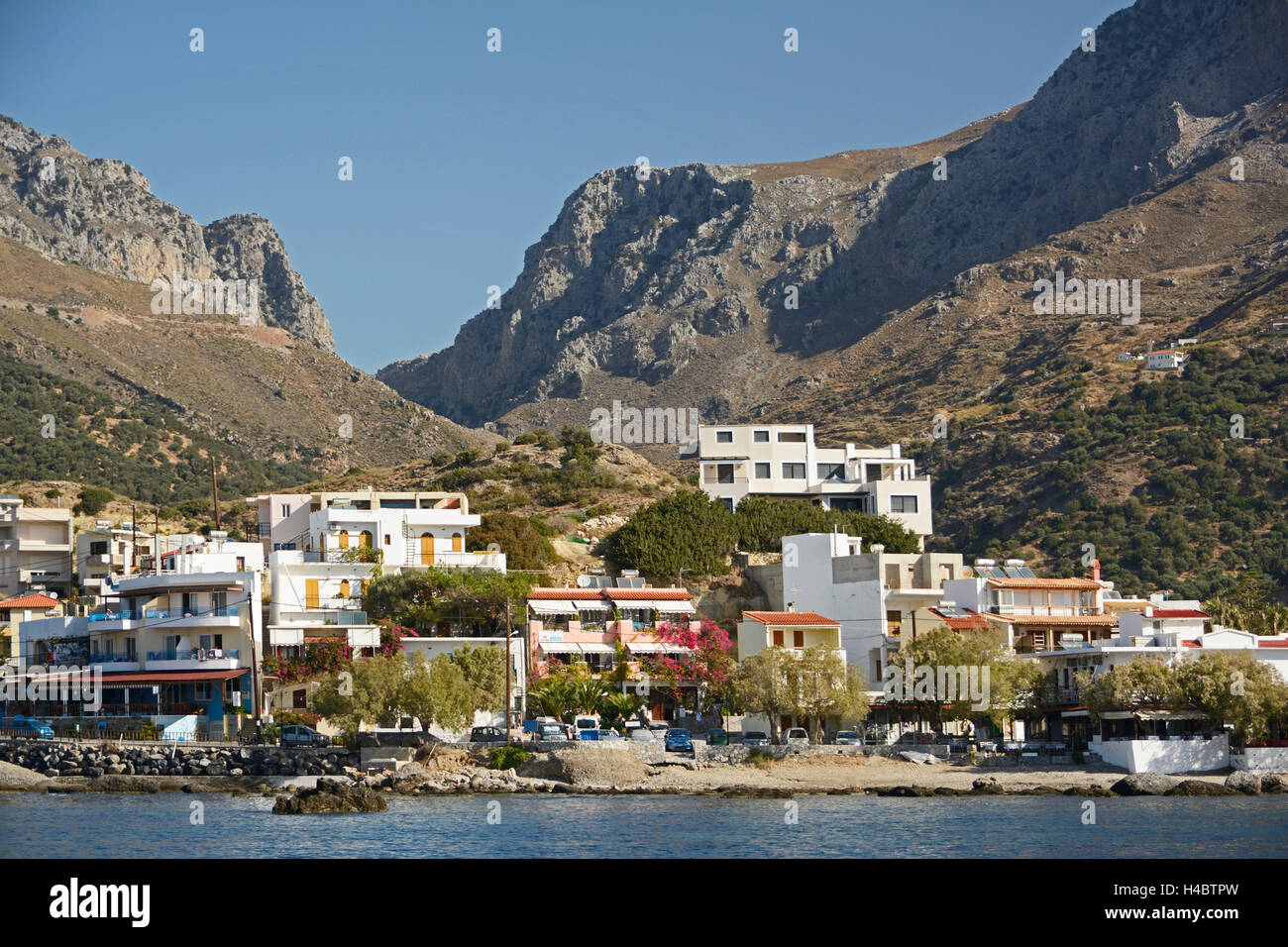 Crete, Plakiás at the south coast Stock Photo