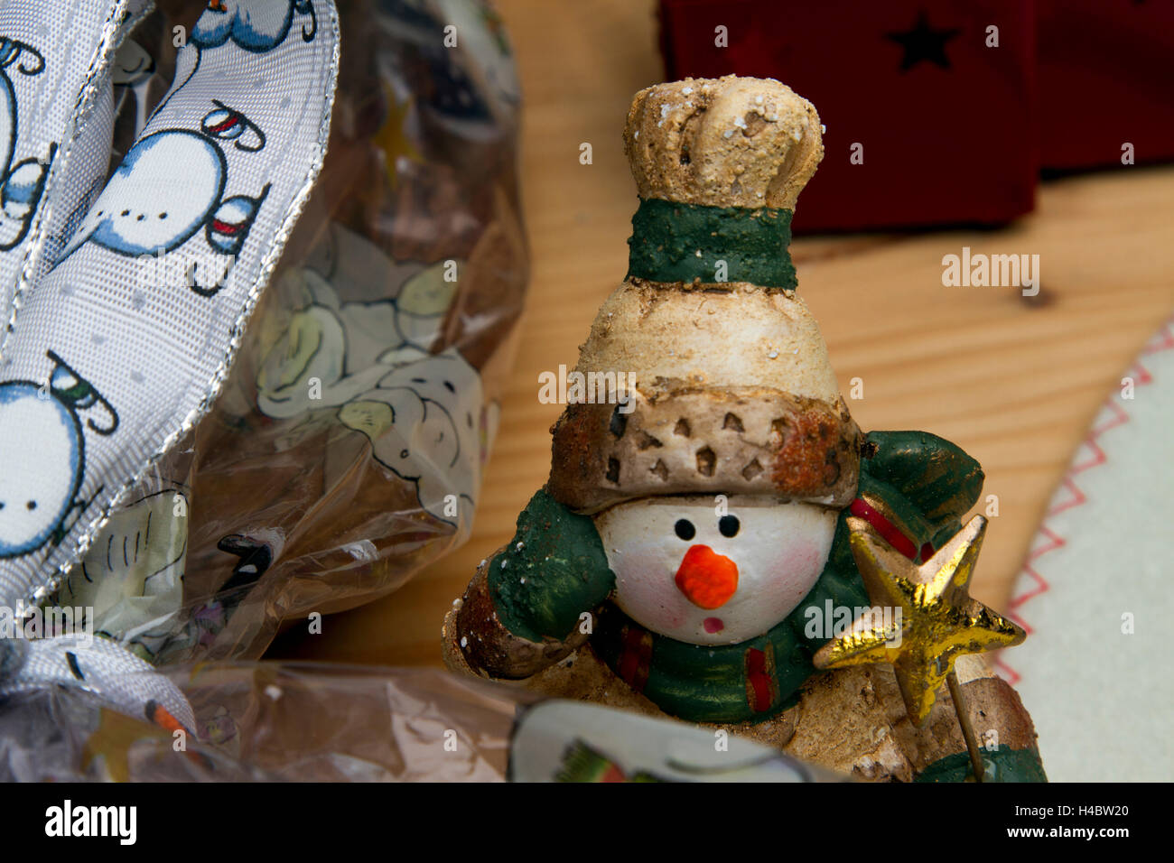 Christmas decoration, stil life, table decoration Stock Photo
