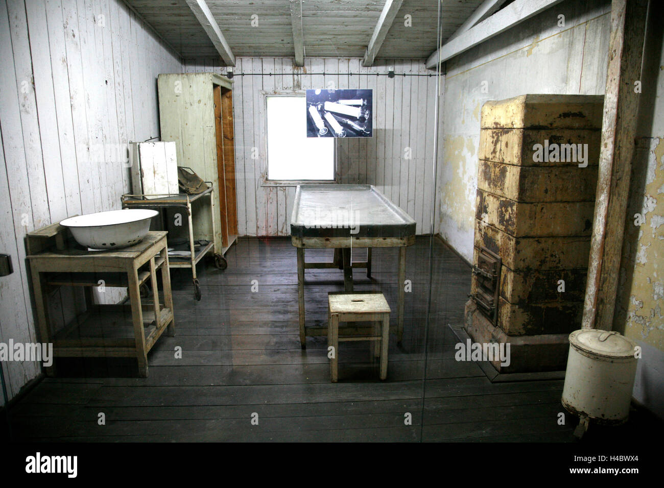 Poland, the Baltic Sea, lagoon, Stutthof, Sztutowo, concentration camp, museum Stock Photo