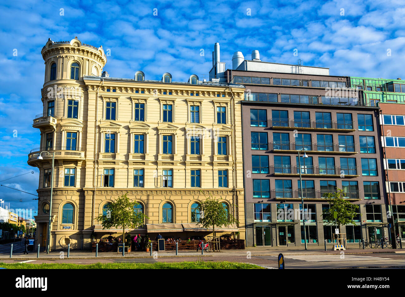 Buildings in the historic centre of Gothenburg, Sweden Stock Photo - Alamy