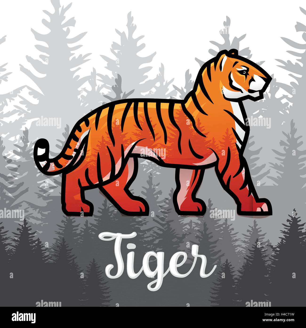 Royal bengal tiger Stock Vector Images - Alamy Royal bengal tiger Stock Vector Images - Alamy