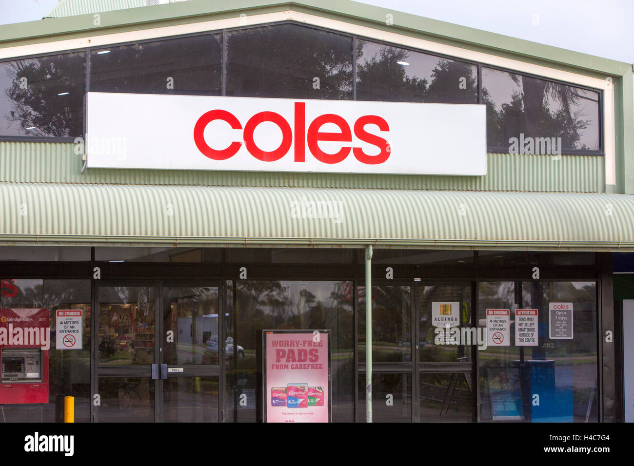 Coles Supermarket Australia Stock Photos & Coles Supermarket Australia