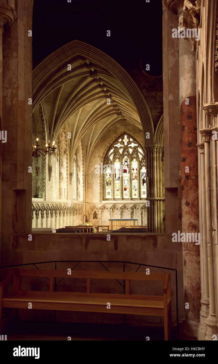 Church, faith, altar, benches Stock Photo Alamy