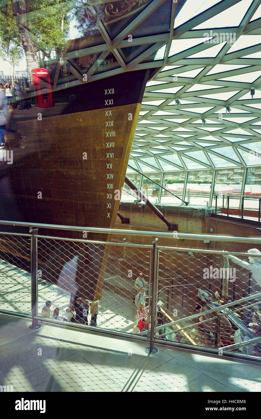 Museum, exhibit, ship, navigation Stock Photo
