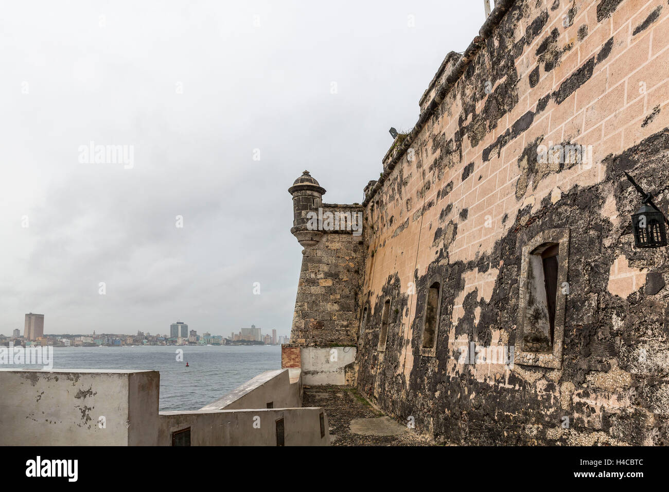 Fortress, Fortaleza de San Carlos de la Cabana, Havana, La Habana del Estonian, La Habana, Cuba, the republic Cuba, the Greater Antilles, the Caribbean Stock Photo
