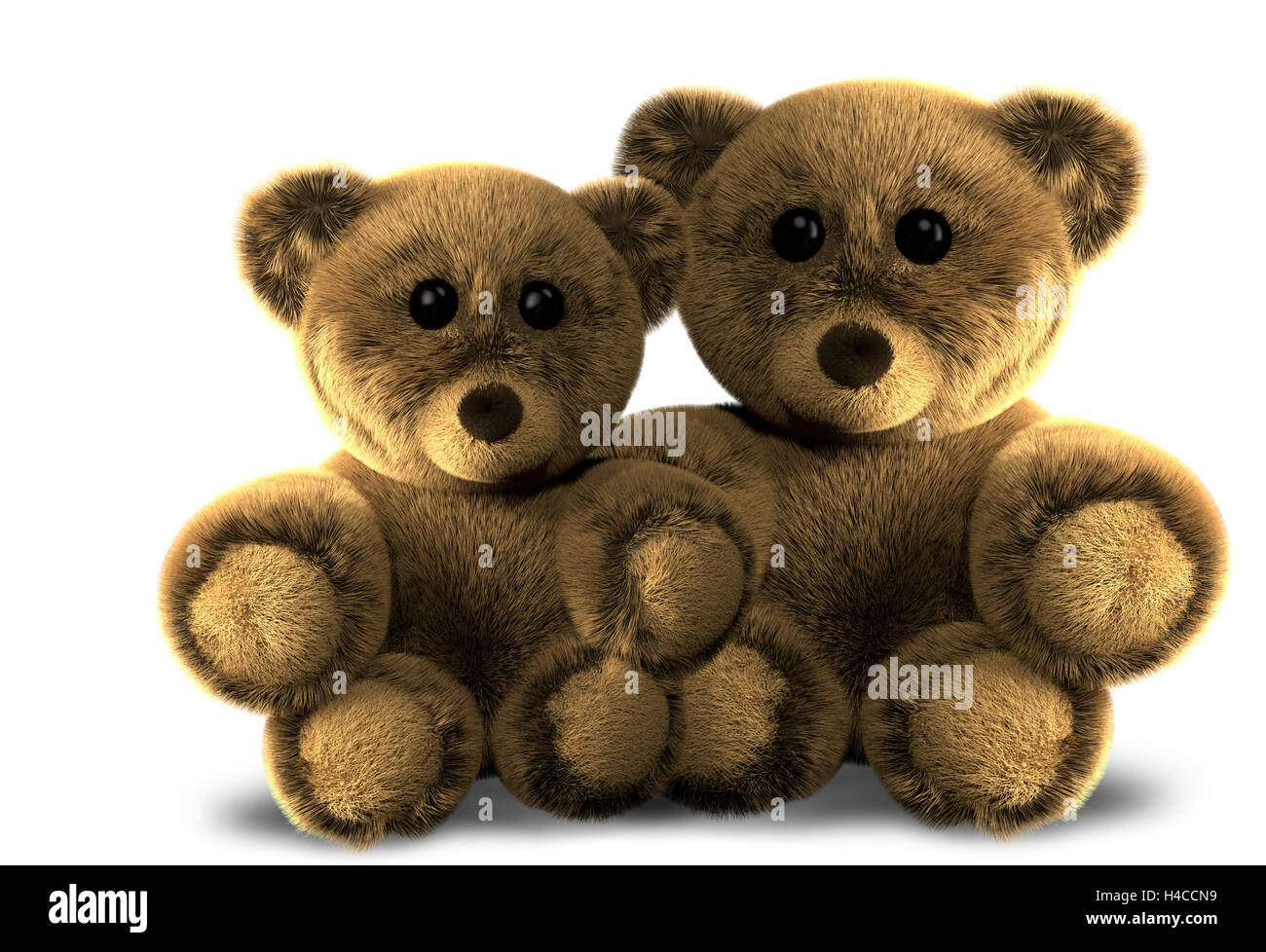 Fluffy Teddy Bear - Blender | 3D model