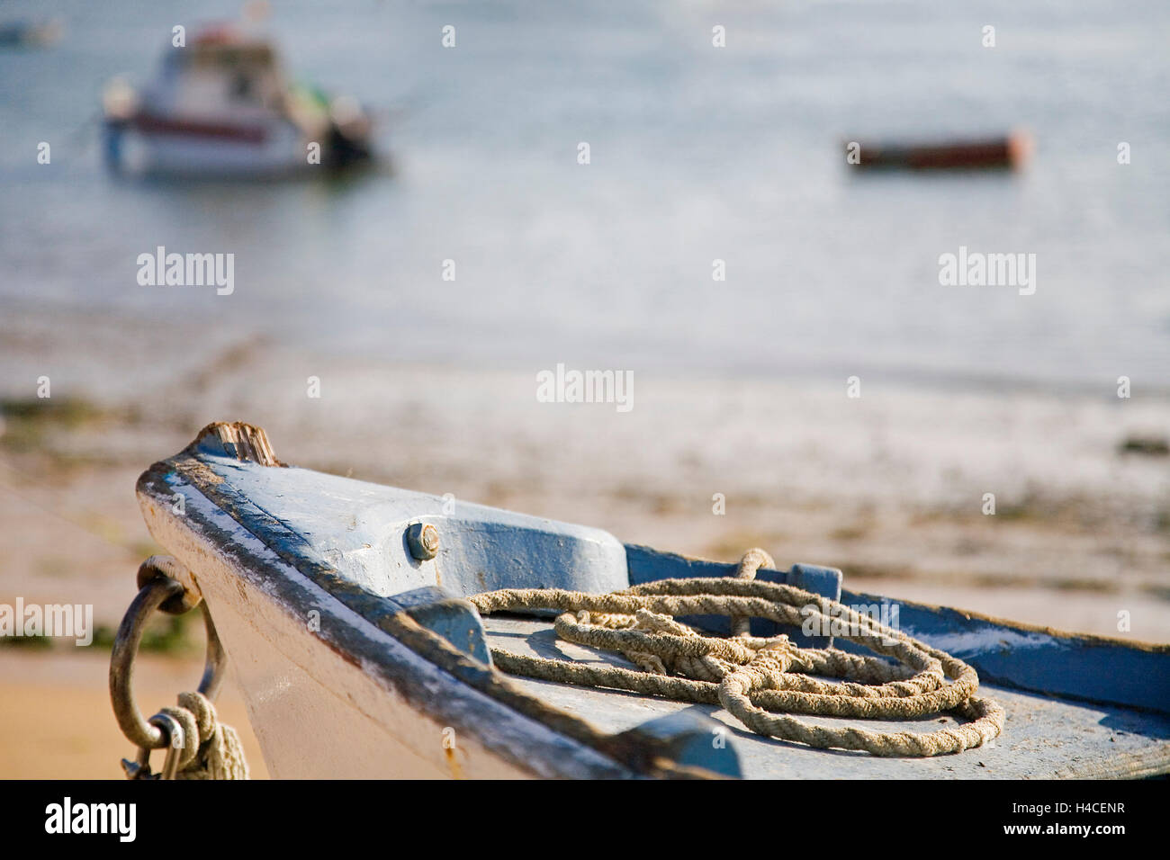 Fishboat in Punta Umbría, Huelva Province, Andalusia, Spain Stock Photo