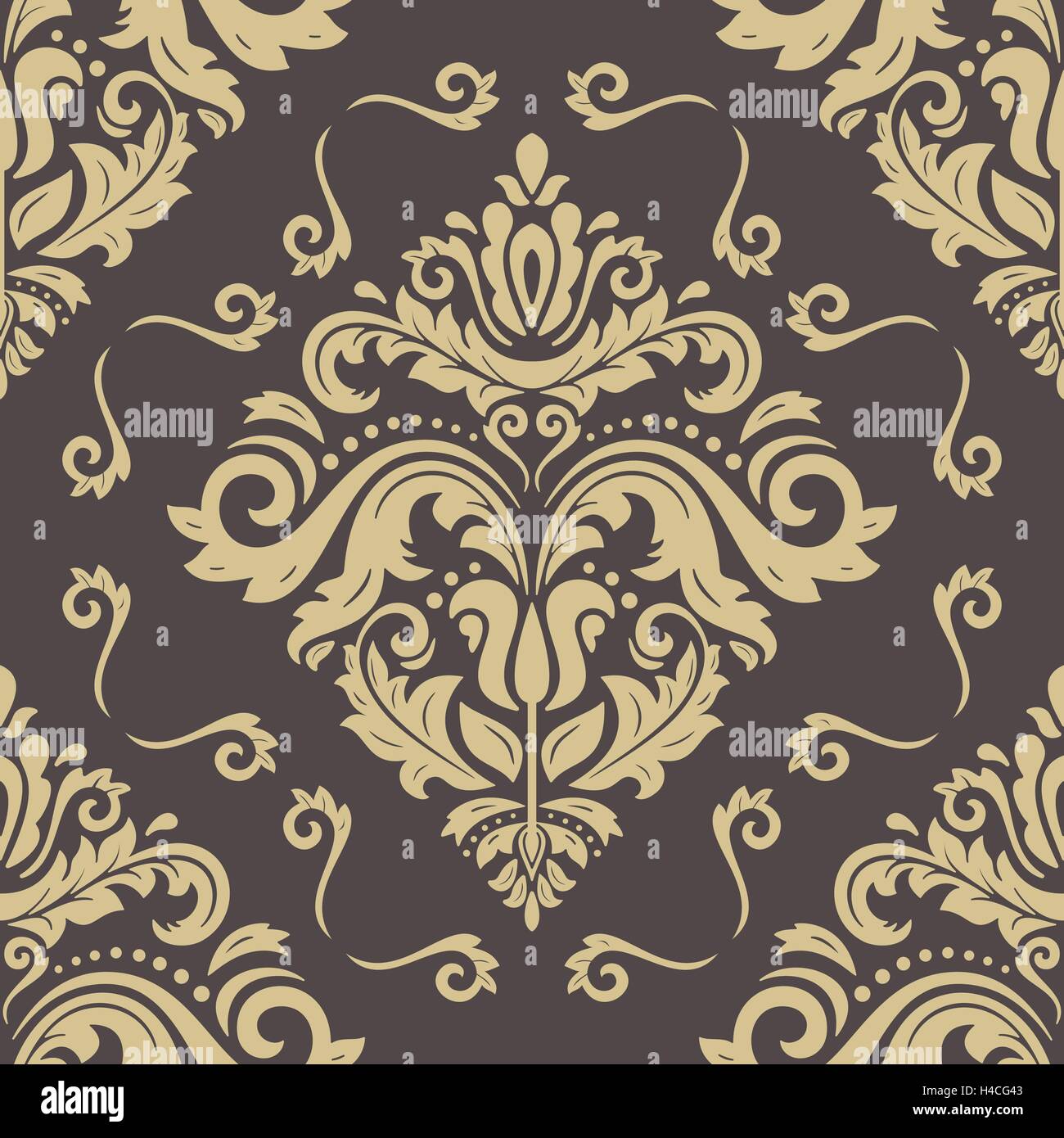 Seamless Vector Classic Pattern Stock Vector Image & Art - Alamy