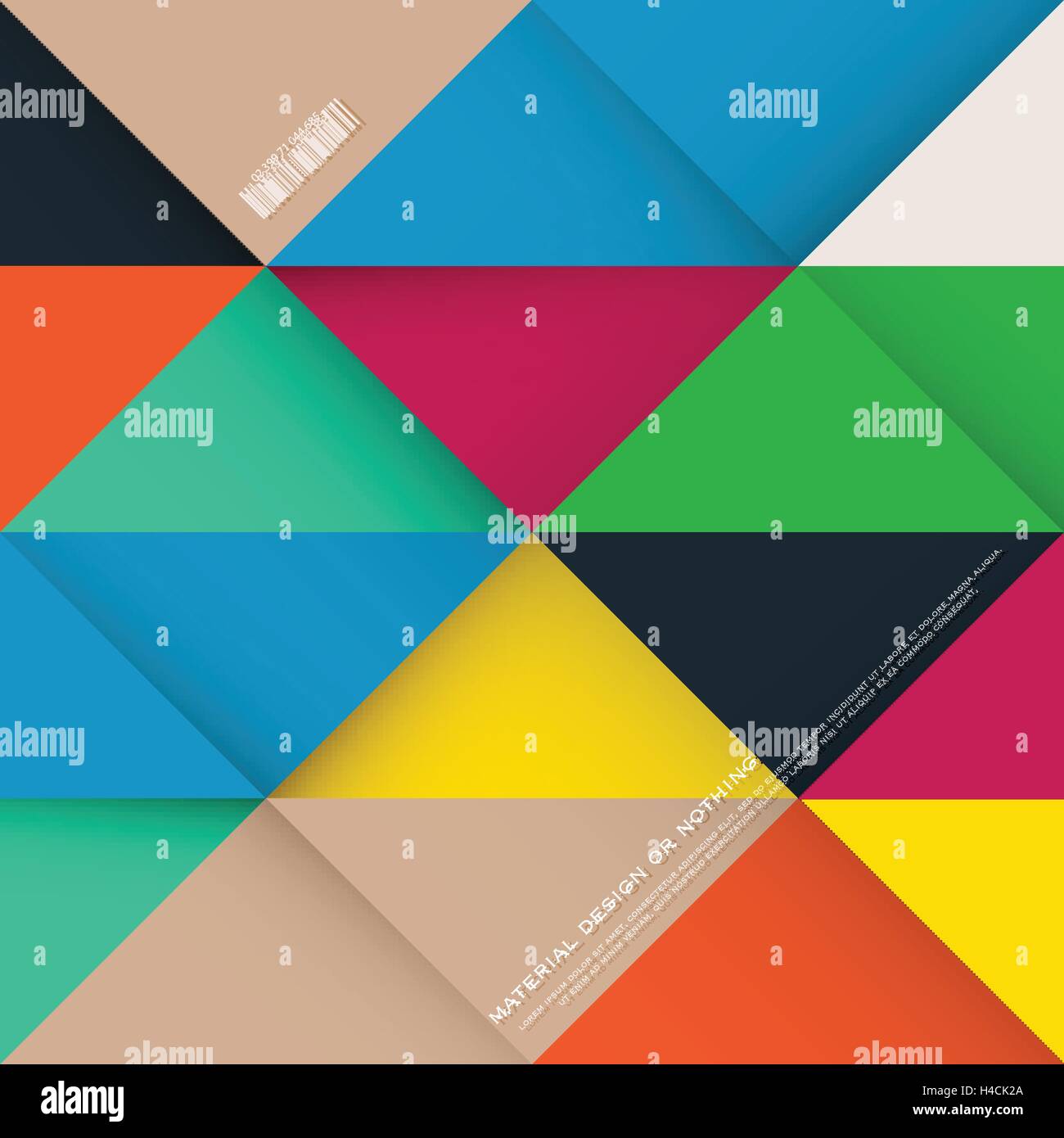 Triangular Design Frames abstract, colorful background with triangular frames. vector geometric ...