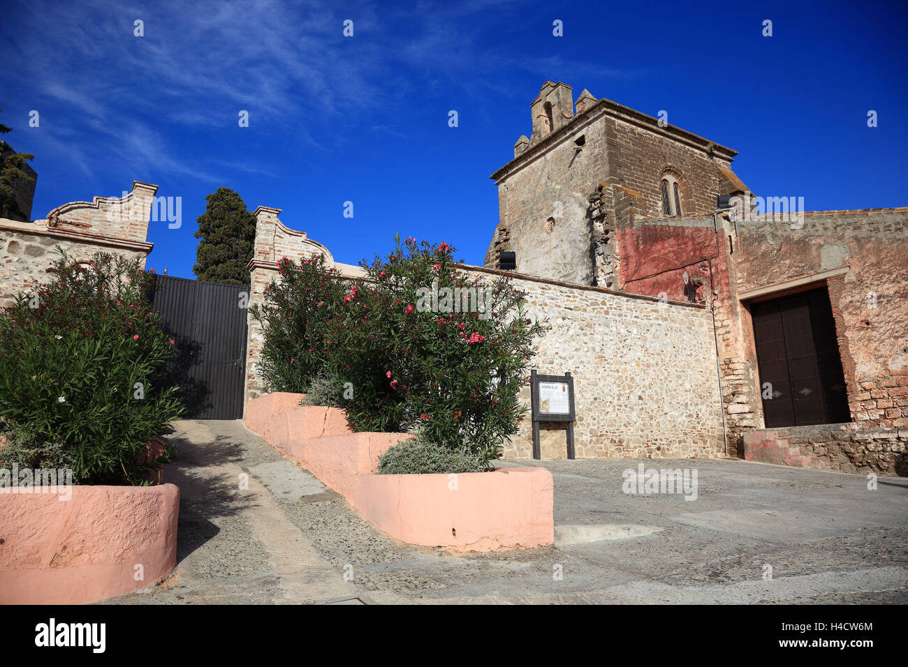 Primitiva parroquia de santa maria de la encarnacion hi-res stock ...