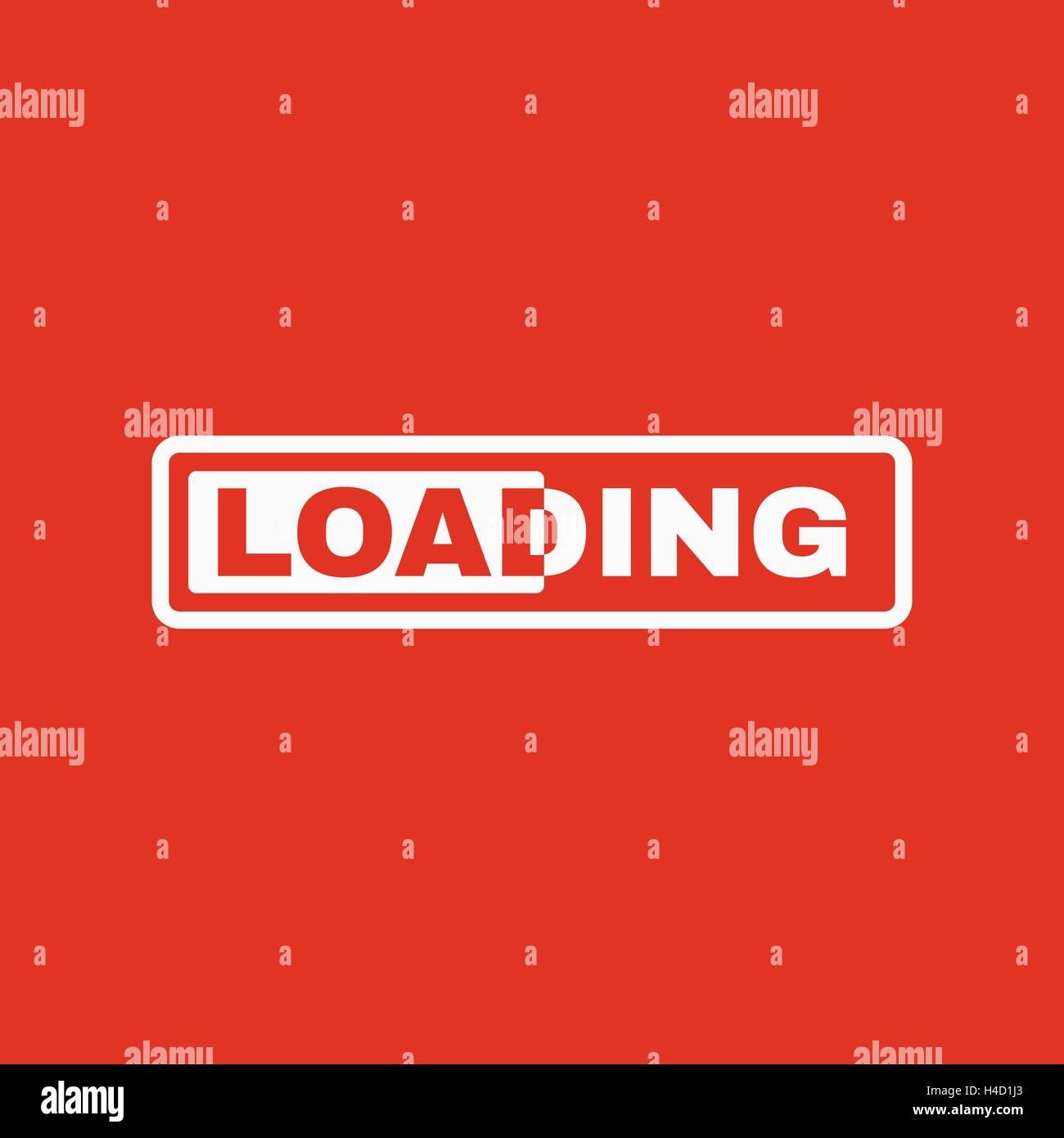 The loading icon. preloader symbol. Flat Stock Vector Image & Art - Alamy