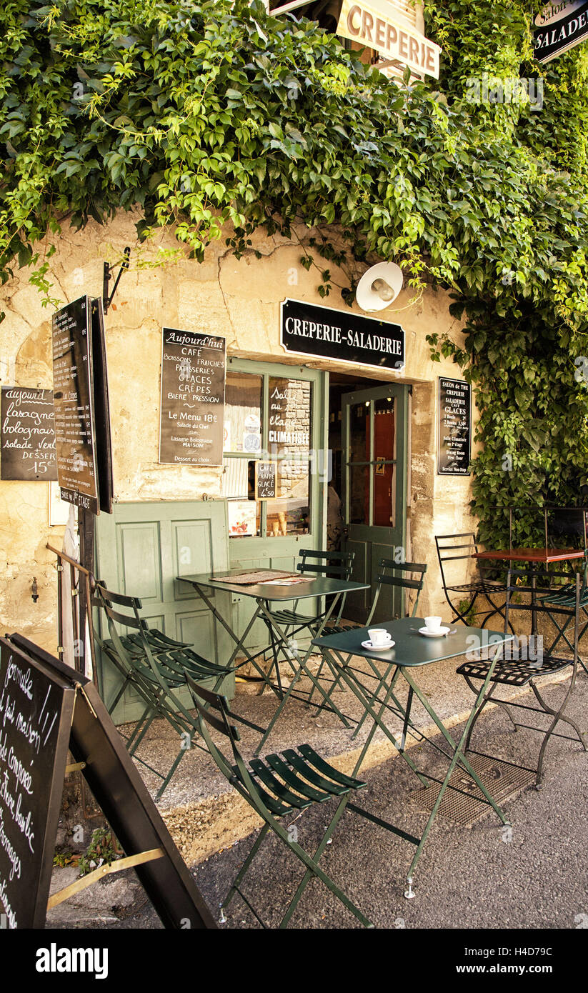 rustic bar in the Provence Stock Photo - Alamy